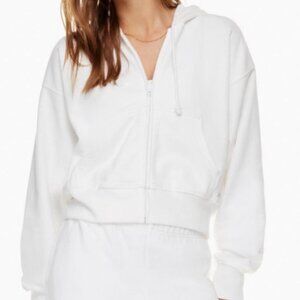 Artizia Sunday Best Terry Cloth Zip Up Hoodie